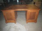 Antiek eikenhouten bureau, hoog 76, breed 160, diep 80, Niet ingevuld, Gebruikt, Niet ingevuld, Niet ingevuld
