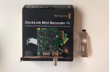 Blackmagic DeckLink mini recorder 4K (HDMI/SDI capture card) beschikbaar voor biedingen