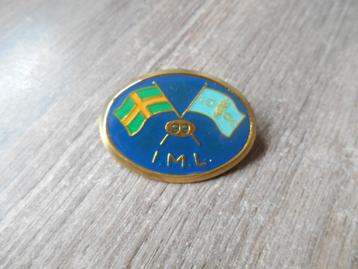 IML 99 speld / broche International Marching League beschikbaar voor biedingen