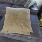 3 sierkussens 60x60 cm, Ophalen, Zo goed als nieuw, Beige, Vierkant