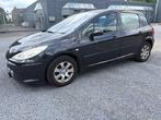 2007 Peugeot 307 1.4-16V Premium, Auto's, Voorwielaandrijving, 15 km/l, 4 cilinders, Zwart