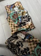 Zara satijnen patchwork print pak, Kleding | Dames, Jasjes, Kostuums en Pakken, Maat 38/40 (M), Kostuum of Pak, Overige kleuren