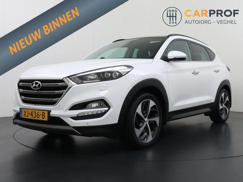 Hyundai Tucson 1.6 T-GDi Premium 4WD Trekhaak Panoramadak Le, Auto's, Hyundai, Bedrijf, Te koop, Tucson, 4x4, ABS, Achteruitrijcamera