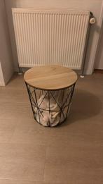 Super leuk bijzettafeltje, Minder dan 55 cm, Gebruikt, Rond, Ophalen of Verzenden
