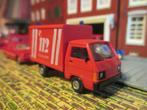1979 Mitsubishi L300 Koffer Feuerwehr Brandweer uitvoering 2, Hobby en Vrije tijd, Modelauto's | 1:87, Ophalen of Verzenden, Gebruikt