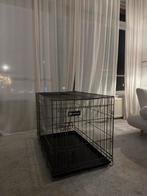 Hondenbench L Flamingo in de kleur Taupe, Ophalen, Zo goed als nieuw