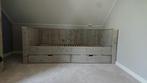 Bedbanken grey wash steigerhout NU € 295,00, Ophalen of Verzenden, Nieuw, Steigerhout