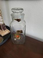 Mooie glazen snoeppot, Ophalen of Verzenden