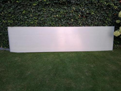 Polycarbonaat platen 16 mm opaal – 8 stuks, 3500x840, Tuin en Terras, Overkappingen, Gebruikt, Veranda, Ophalen