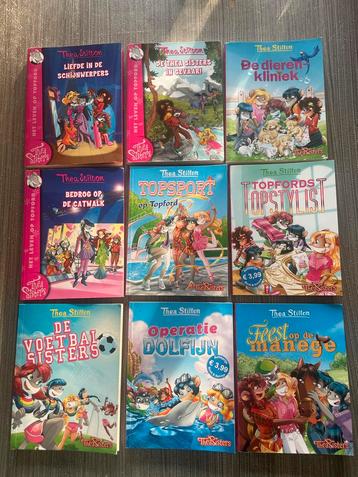 Thea Stilton Boeken Collectie - 9 Delen! beschikbaar voor biedingen