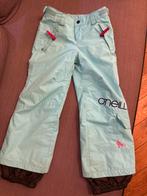 O'Neill Skibroek Turquoise Maat 116 - Zeer Goed!, Ophalen of Verzenden, Zo goed als nieuw, Jongen of Meisje, Overige typen