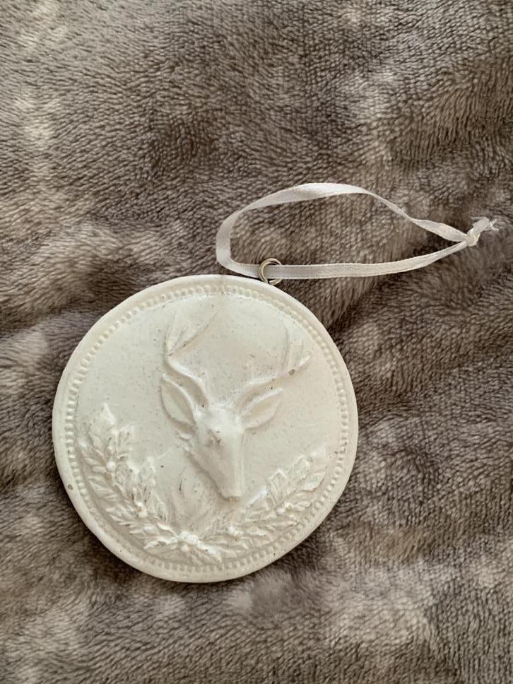 Kerstboom hanger hert, Diversen, Kerst, Gebruikt, Ophalen of Verzenden