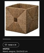 Ikea kallax Knipsa mand, Huis en Inrichting, Woonaccessoires | Schalen en Manden, Ophalen, Zo goed als nieuw, Overige materialen