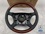 Nieuw: leren stuurwiel met houtinleg Mercedes C215 CL-Klasse, Auto-onderdelen, Besturing, -, Nieuw, Ophalen of Verzenden, -