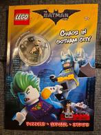 Lego The Batman Movie Puzzle / strip boek met unieke figuur., Ophalen of Verzenden, Nieuw, Complete set, Lego