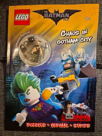 Lego The Batman Movie Puzzle / strip boek met unieke figuur. beschikbaar voor biedingen