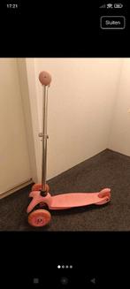 Roze stepje met lichtgevende wieltjes (lees verder), Fietsen en Brommers, Steps, Ophalen of Verzenden, Zo goed als nieuw, Gewone step