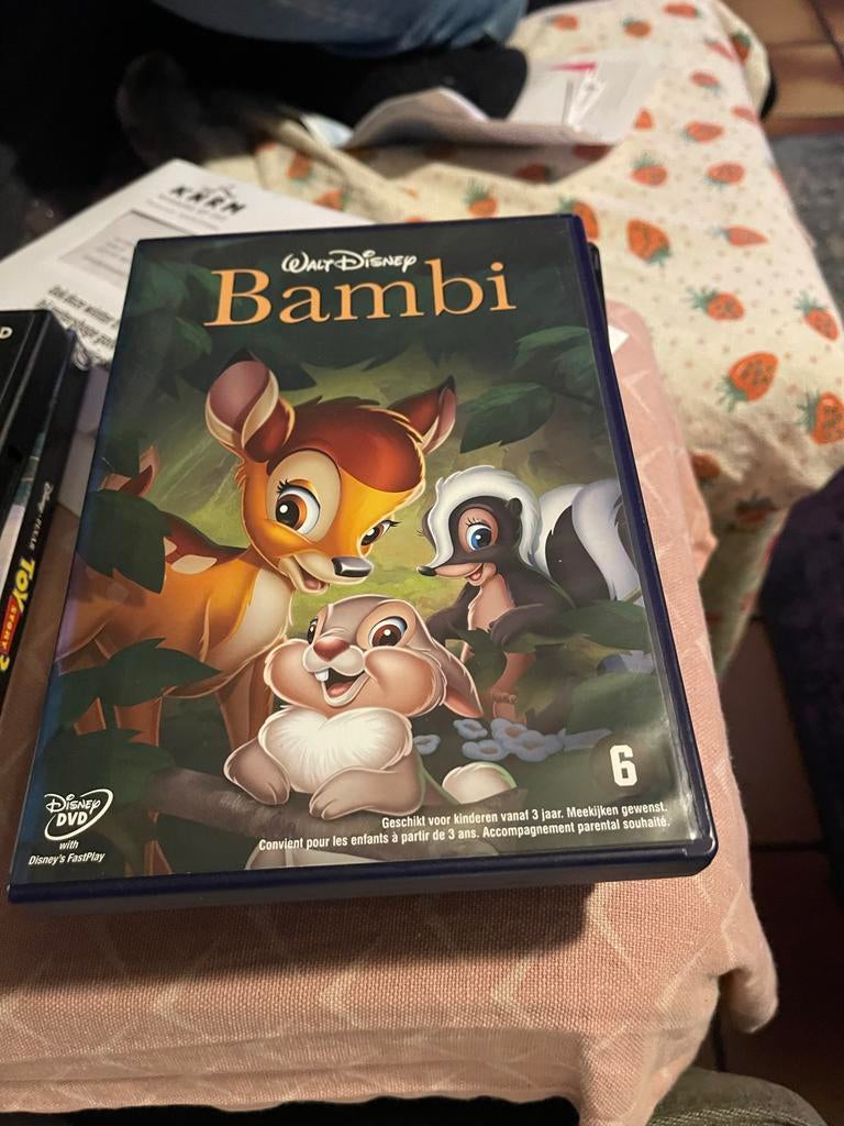 Bambi DVD - Walt Disney Klassieker, Alle leeftijden, Ophalen of Verzenden, Zo goed als nieuw, Dieren