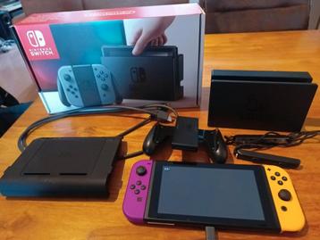 Nintendo Switch met doos en extra accu beschikbaar voor biedingen