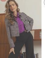 Studio Anneloes tweed jacket, Ophalen of Verzenden, Zo goed als nieuw, Maat 38/40 (M), Wit