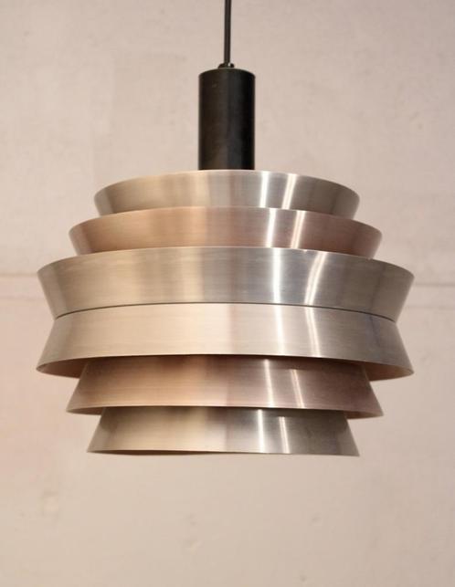 Carl Thore Trava lamp pendant for Granhaga Sweden 1960, Huis en Inrichting, Lampen | Hanglampen, Gebruikt, Metaal, Ophalen of Verzenden