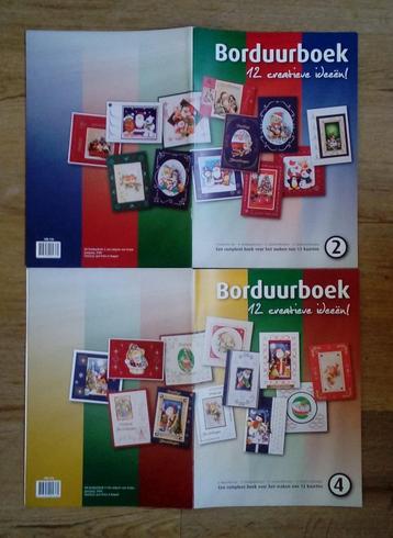 Borduurboeken Kerst