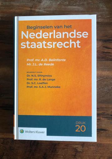 A.D. Belinfante - Beginselen van het Nederlandse staatsrecht beschikbaar voor biedingen
