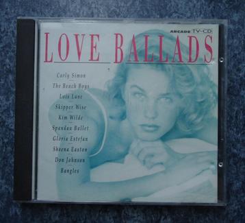 Te koop de originele verzamel-CD Love Ballads van Arcade. beschikbaar voor biedingen