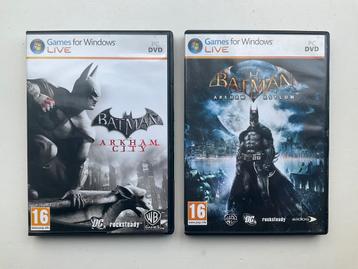 Batman Arkham Asylum & Arkham City (BUNDEL) beschikbaar voor biedingen
