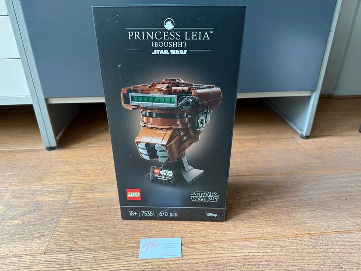 LEGO Star Wars Princess Leia (Boushh) Helmet 75351 Nieuw, Kinderen en Baby's, Speelgoed | Duplo en Lego, Nieuw, Lego, Complete set