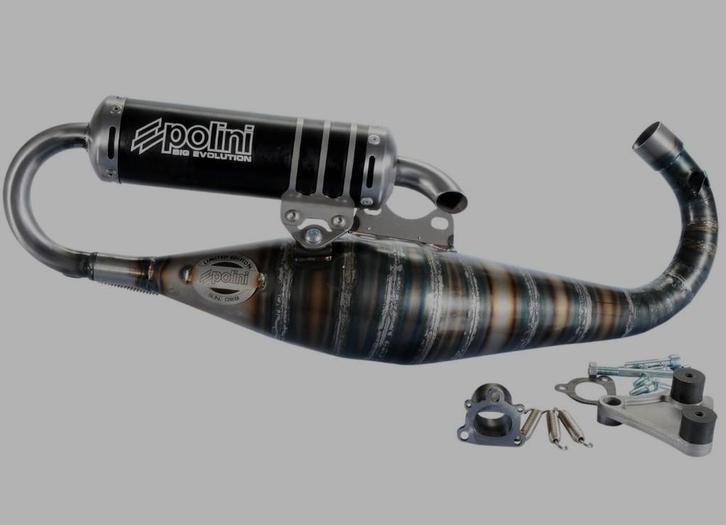 Polini Big Evolution Uitlaat op=op van €735 voor €450, Fietsen en Brommers, Brommeronderdelen | Scooters, Nieuw, Overige merken