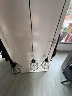 3-delige set hanglampen, Huis en Inrichting, Lampen | Hanglampen, Ophalen, 50 tot 75 cm, Zo goed als nieuw, Metaal