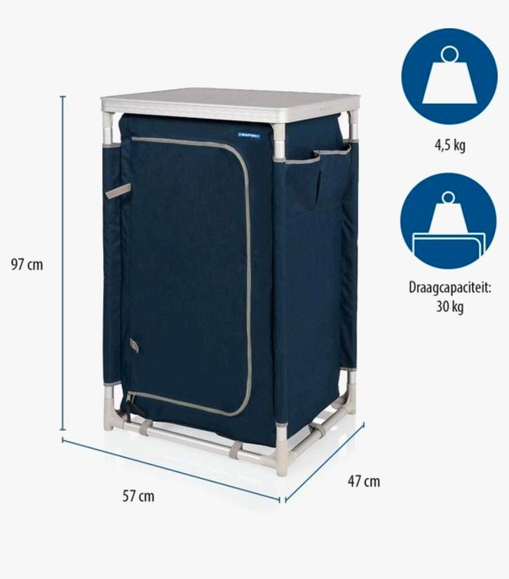 Kampeerkast voor Caravan, Vouwwagen of Tent, Caravans en Kamperen, Kampeeraccessoires, Gebruikt, Ophalen of Verzenden