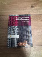 Wim Hulleman - De analyse van de bedrijfsomgeving, Wim Hulleman; A.J. Marijs, Sociale wetenschap, Ophalen of Verzenden, Zo goed als nieuw