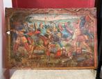 Handbeschilderd wagenschot vroeg 19e eeuws  Sicilië., Ophalen of Verzenden