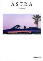 Brochure Opel Astra Cabriolet 1993, Ophalen of Verzenden, Gelezen, Opel