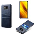 Backcover Set voor Xiaomi Poco X3 / X3 NFC / X3 Pro _ Blauw, Nieuw, Hoesje of Tasje, Hoesjes, Verzenden