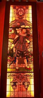 Glas in lood deuren ramen panelen, Doe-het-zelf en Verbouw, Glas en Ramen, Ophalen, Zo goed als nieuw, Minder dan 80 cm, Glas in lood