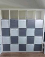 TEAB Ikea Kallax expedit kast, 25 vaks incl bakken, Ophalen, Gebruikt