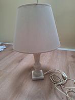 marmeren tafellamp, Huis en Inrichting, Lampen | Tafellampen, Ophalen of Verzenden, Zo goed als nieuw, Overige materialen, Minder dan 50 cm