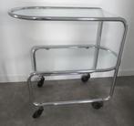 Uniek vormgegeven buisframe serveerwagen, jaren '40 of '50, Antiek en Kunst, Ophalen