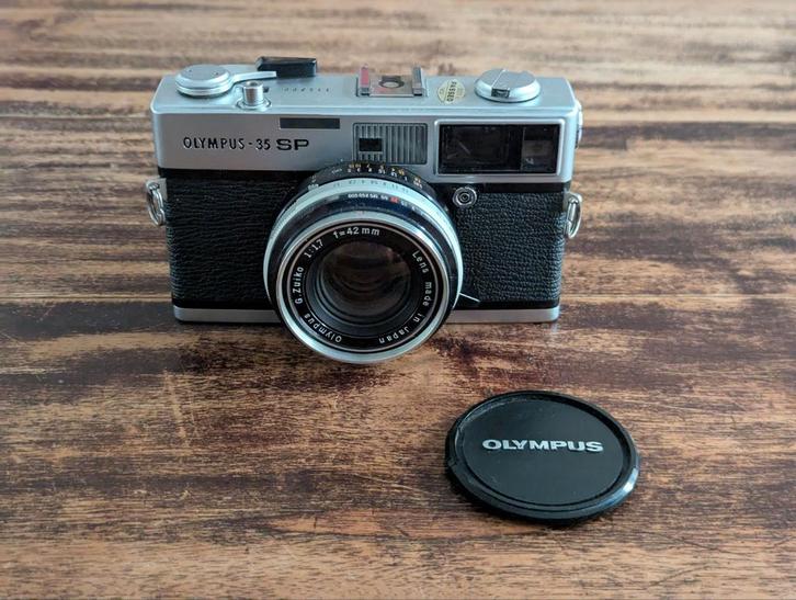 Olympus 35 SP meetzoeker rangefinder., Audio, Tv en Foto, Fotocamera's Analoog, Zo goed als nieuw, Compact, Olympus, Ophalen