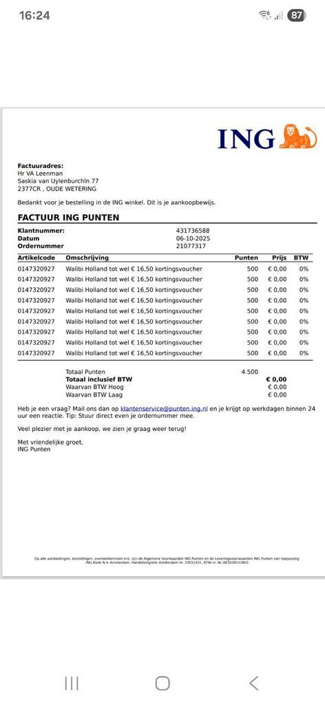 9 vouchers tot 16,50 euro korting op entree, Tickets en Kaartjes, Kortingen en Cadeaubonnen, Drie personen of meer, Pretpark, Kortingsbon