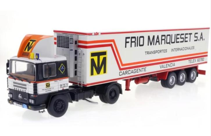PEGASO 1231T 1983 Marqueset schaal 1/43 camion autobus # 81, Hobby en Vrije tijd, Modelauto's | 1:43, Nieuw, Bus of Vrachtwagen