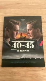 40-45 de musical programmabrochure, Ophalen of Verzenden, Nieuw, Overige typen