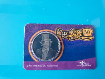 Penning Willy Wonka and the Chocolate Factory 2020 coincard  beschikbaar voor biedingen