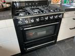 Smeg Fornuis - Vrijstaand Gasfornuis met Oven Zwart, Witgoed en Apparatuur, Ophalen, Gebruikt, 60 cm of meer, Grill
