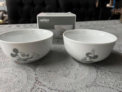 Nieuw Mickey- & Friends schaaltjes (2) Mickey Mouse, Huis en Inrichting, Keuken | Servies, Nieuw, Overige stijlen, Porselein, Ophalen of Verzenden