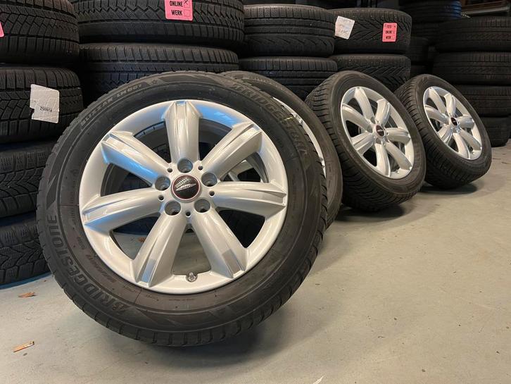 Originele Mini Countryman JCW Winterset Bridgestone TPMS, Auto-onderdelen, Banden en Velgen, Banden en Velgen, Winterbanden, 17 inch