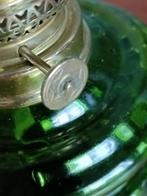 antieke olielamp, Ophalen